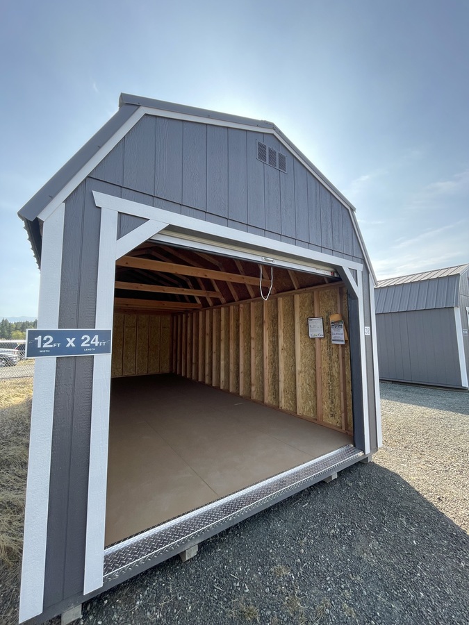 Lofted Barn Garage – 12X24